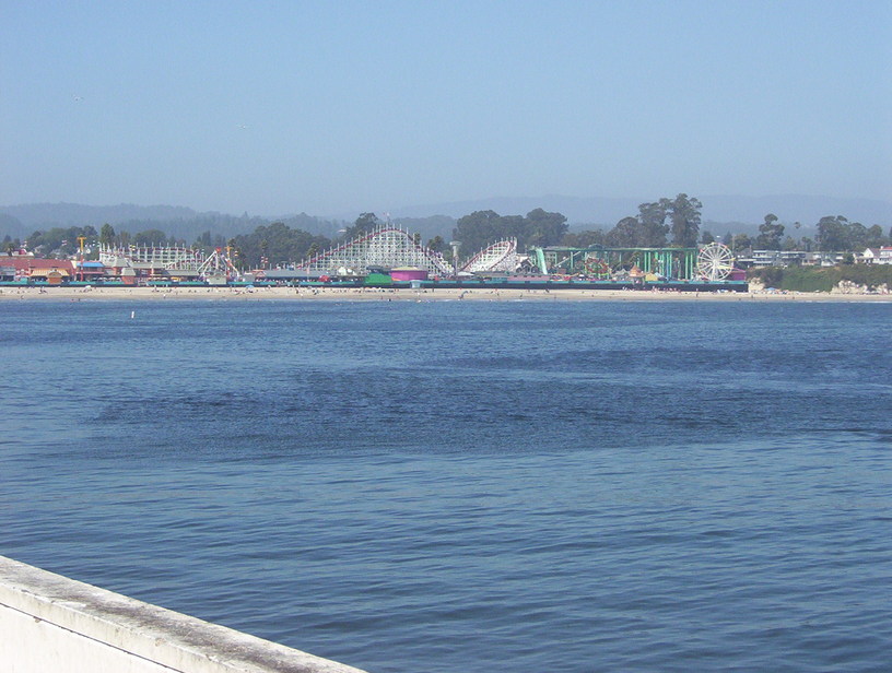 Santa Cruz, CA: View from the pier