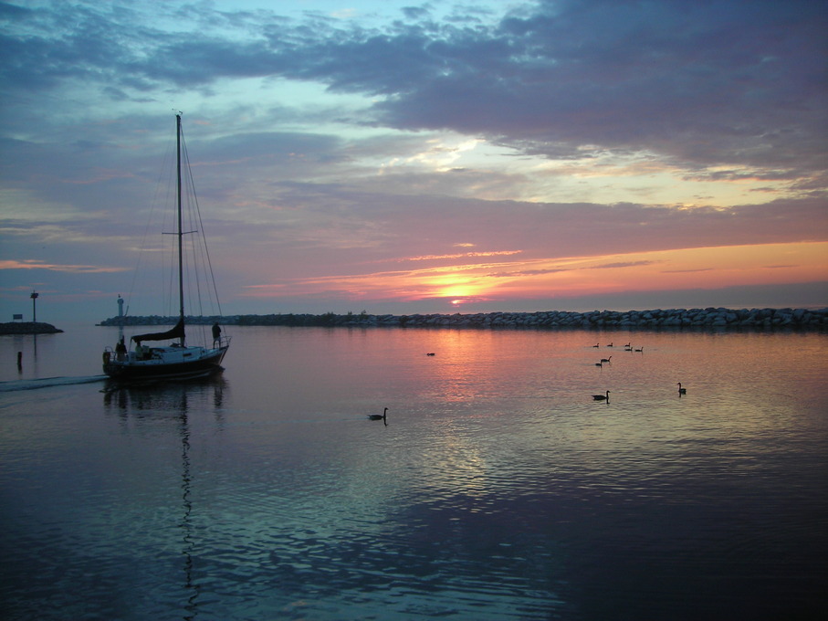 Harrisville, MI: Harrisville Sunrise