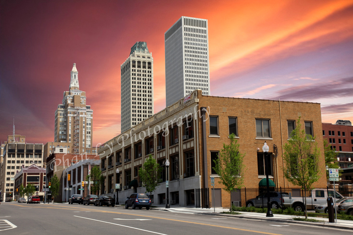 Tulsa, OK: Downtown Tulsa Oklahoma.