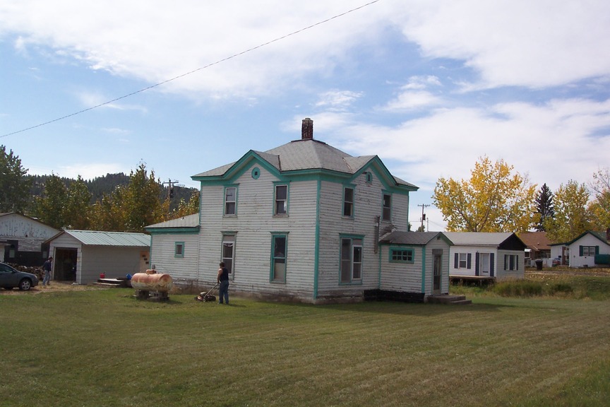 Custer, SD: 1902 Historical Methodist Perish being restored 2009