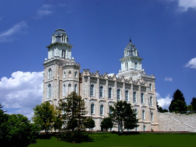 Manti, UT: Manti, Utah L.D.S. Temple