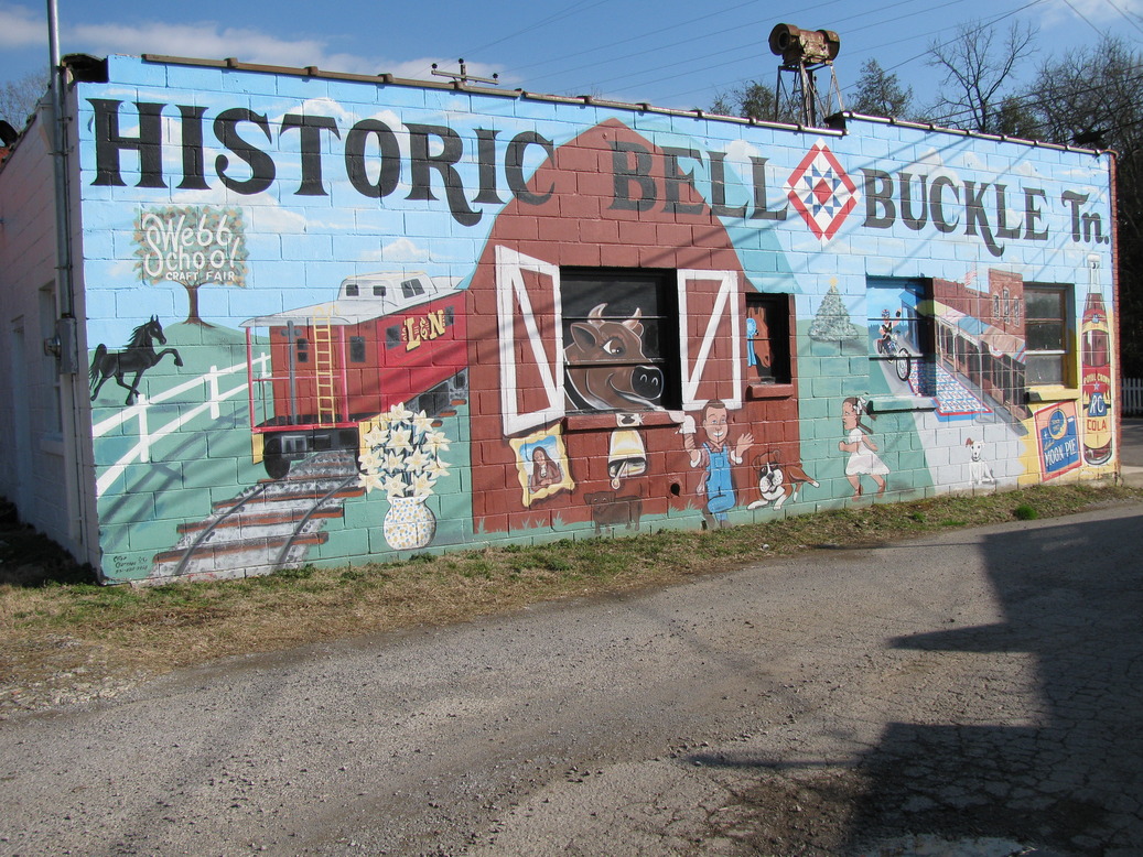 Bell Buckle, TN: Bell Buckle TN Mural