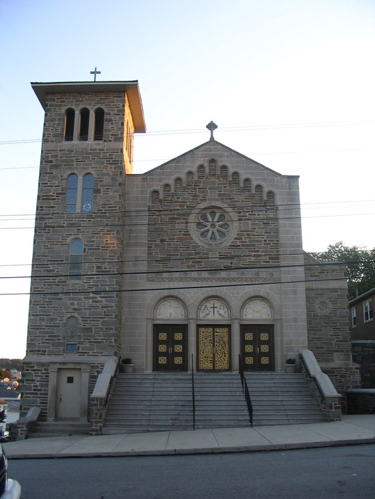 Conshohocken, PA: Ss. Cosmos and Damian Church...submitted from a good Italian Catholic girl...;-)