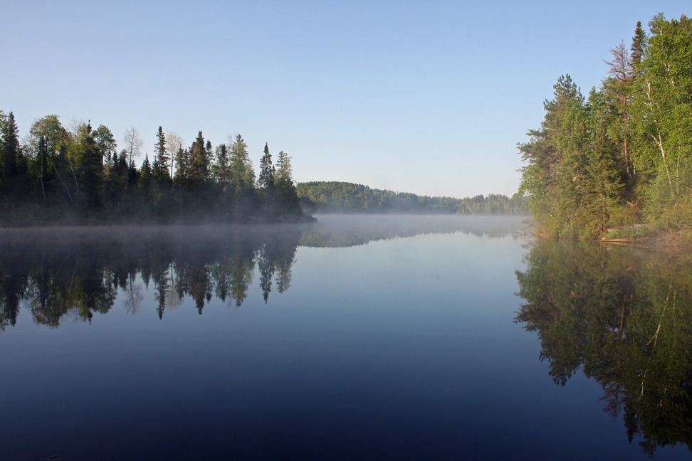 Ely, MN : Everett Lake just off Echo Trail photo, picture, image