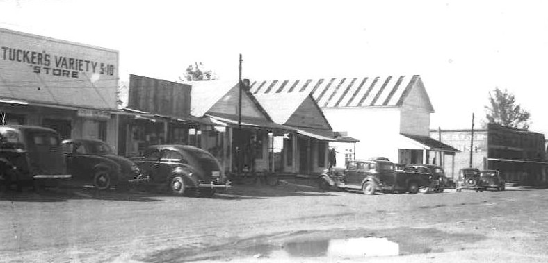 Huntington, TX: Huntington Main Street - Early 1940s