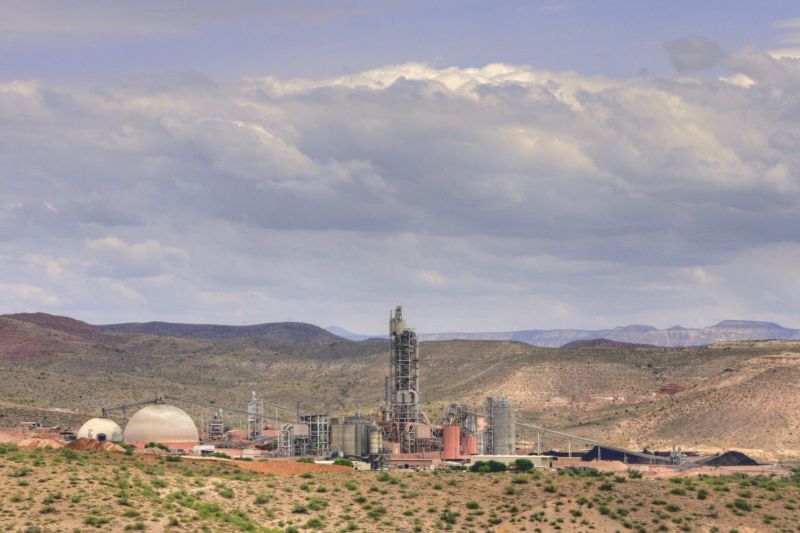 Clarkdale, AZ: Cement plantm Clarksdale AZ