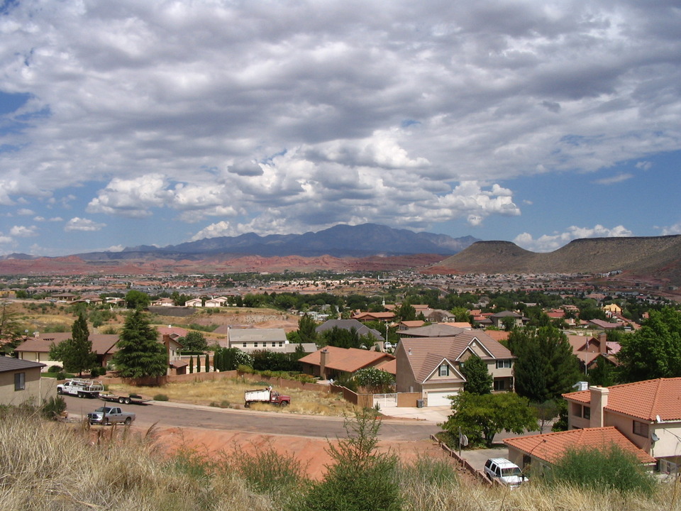 St. George, UT: view from Green Valley