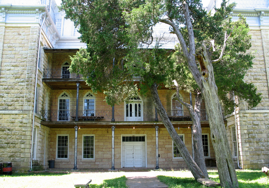 Tehuacana, TX Main Entrance of Texas Hall photo, picture, image