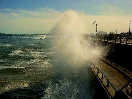 Lynn, MA: Wild Storm at Lynn Beach