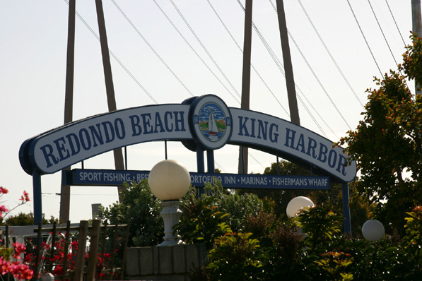 Redondo Beach, CA: Welcome to Redondo Beach sign