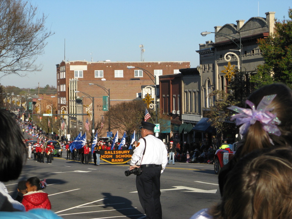 Salisbury, NC: Xmas parade 2008 , Downtown , Salsibury
