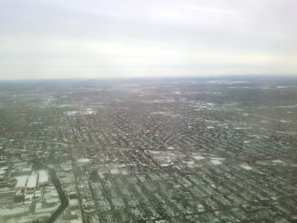 Chicago, IL: picter tookd from the plane