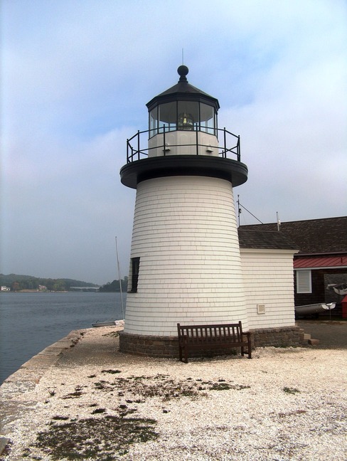 Mystic, CT: lighthouse