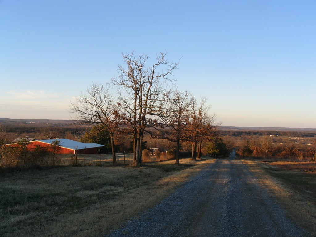 Haileyville, OK Overview of Haileyville, OK looking towards highway 270 photo, picture, image