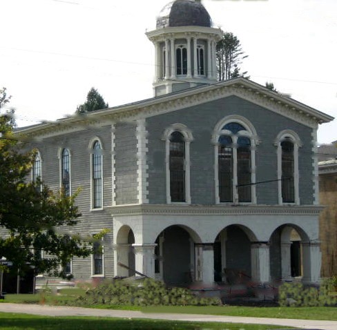 Morrisville, NY: Madison Hall - the original Madison County courthouse
