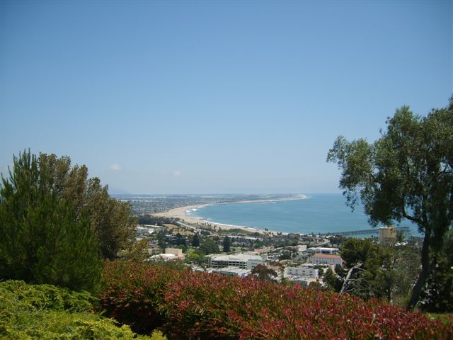 Ventura, CA: The View from Grant Park at the Cross