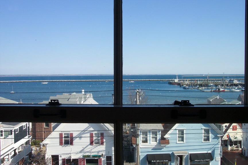 Provincetown, MA rooftops in April photo, picture, image