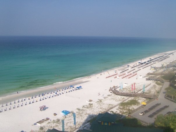 Destin, FL: Early morning from a Sandestin Hilton balcony.