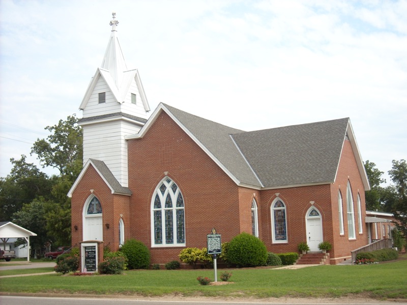 Columbia, AL Columbia United Methodist Church photo, picture, image
