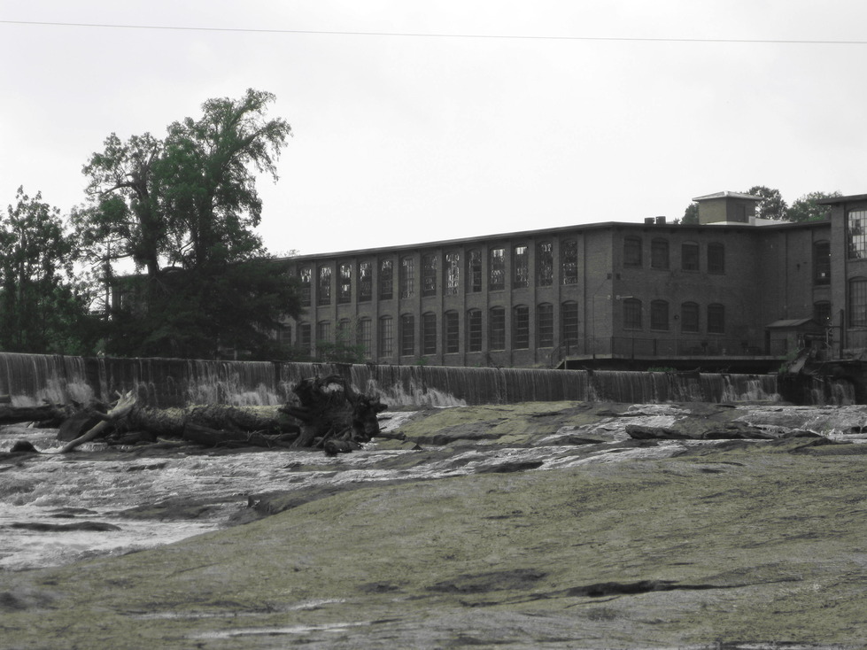 Porterdale, GA Porterdale Mill Lofts overlooking the Yellow River