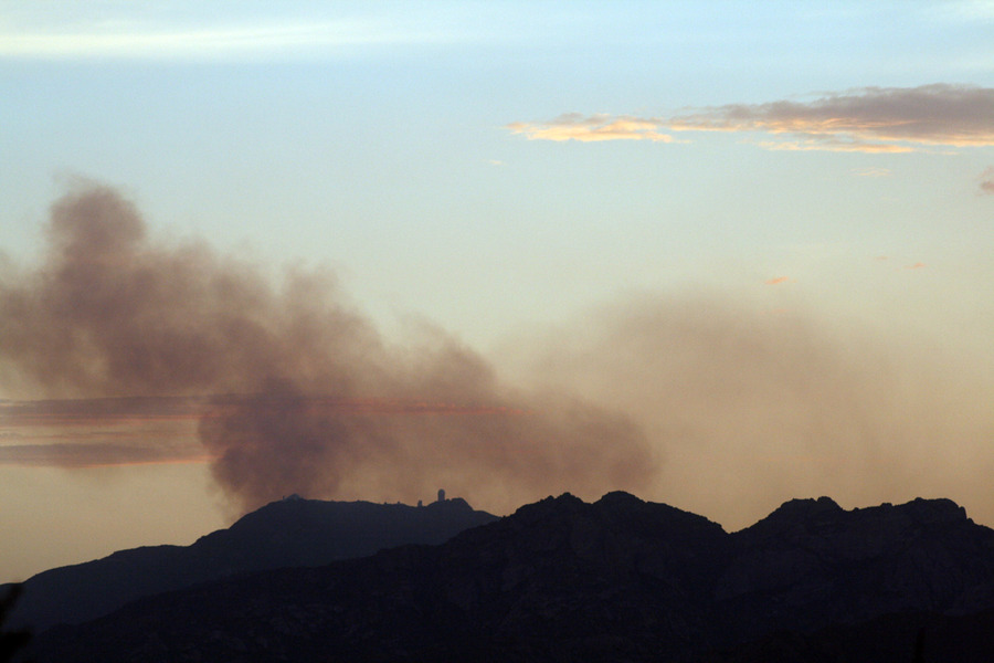 Three Points, AZ: San Juan Fire - Kitt Peak