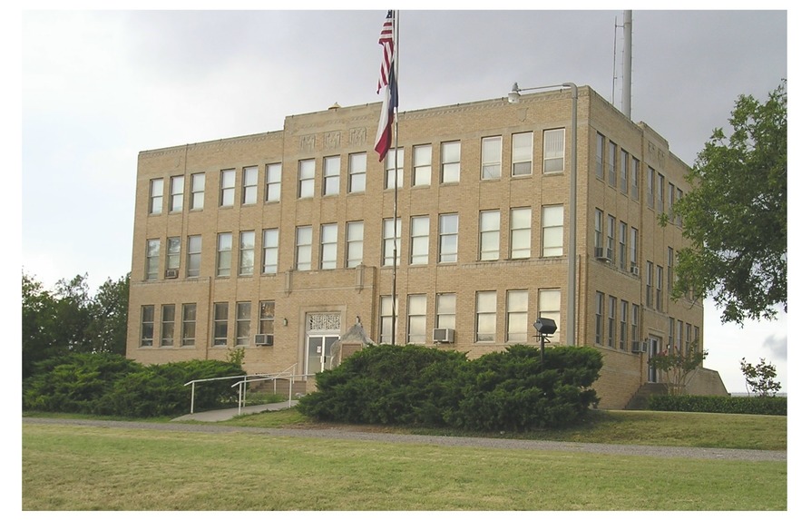 Mertzon, TX Irion County Courthouse Located in the county seat