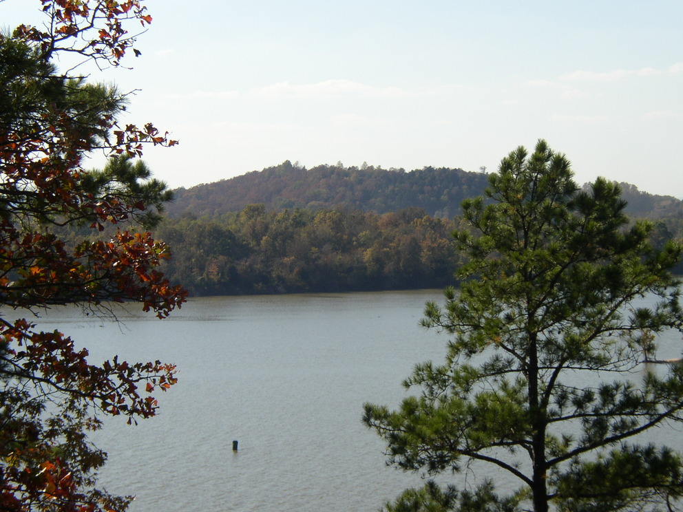 Conway, AR: lookout of Arkansas River, Conway, AR - Cadron Creek