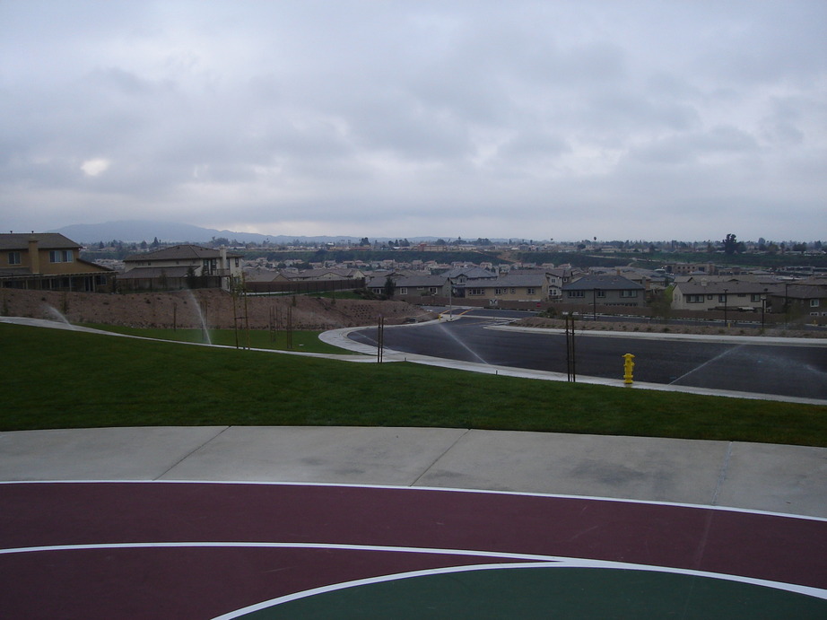 Yucaipa, CA: View of Chapman Heights Community from Brandon Road Park