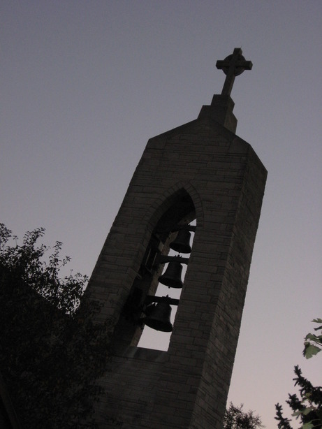 Strasburg, IL: St. Paul's Lutheran Church bell tower