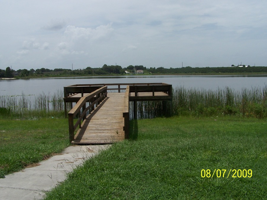 Lake Alfred, FL: Pier at Lake Swoope