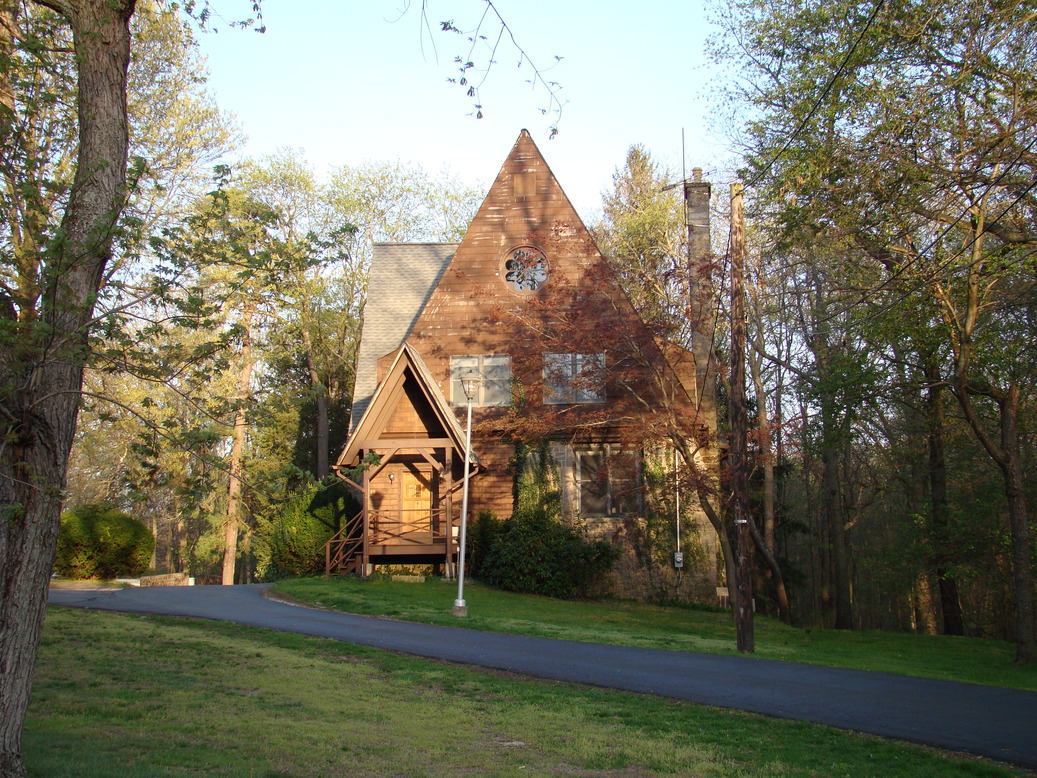 Helmetta, NJ Parish of St. Anglican Church at sunset, 56