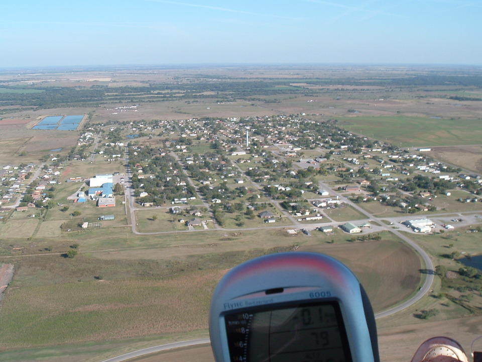 Geronimo, OK Geronimo as seen from a hang glider photo, picture