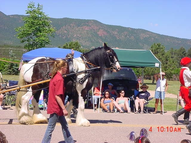 Monument, CO: 4th of July parade in Monument, CO 2005