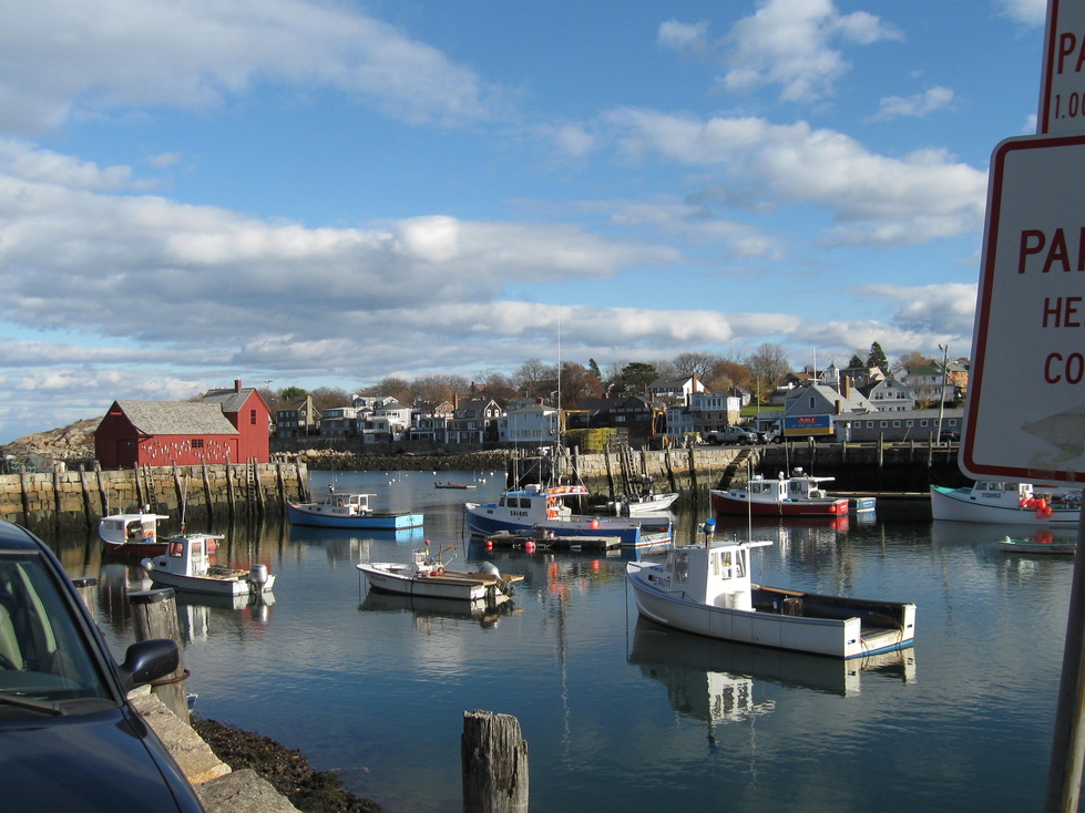 Rockport, MA: Fall day in Rockport
