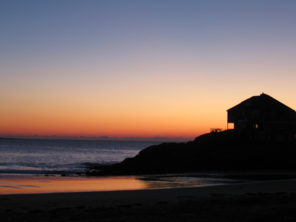 Gloucester, MA: Sunrise from Long Beach