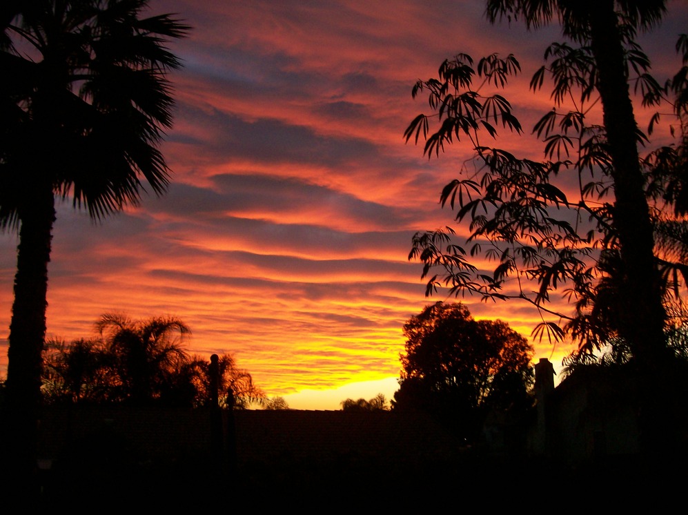Canyon Lake, CA Sunset over Canyon Lake California photo, picture