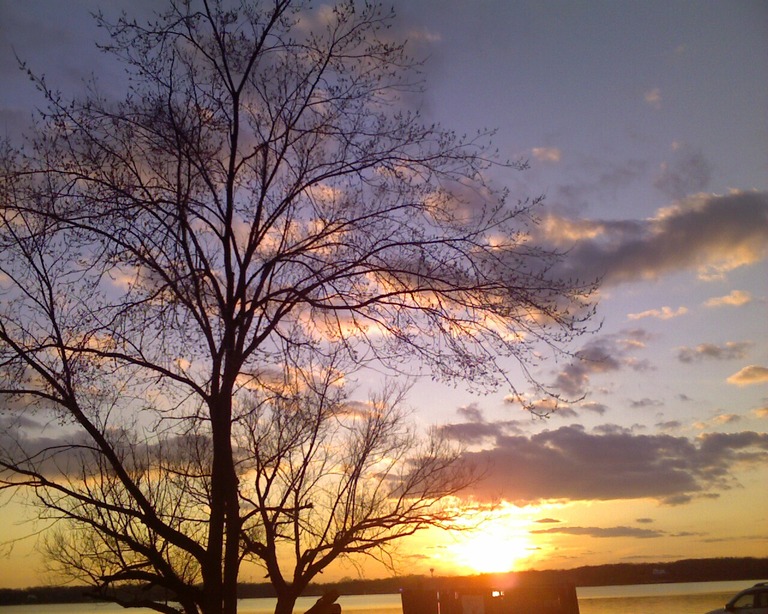 Cedar Lake, IN: Cedar Lake at sunset :)