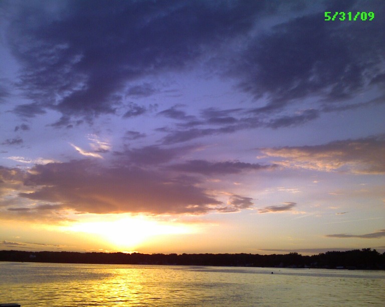 Cedar Lake, IN: Cedar Lake at sunset :)