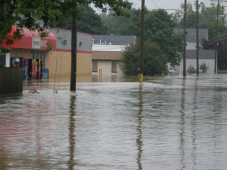 Bluffton, OH Bluffton Flood photo, picture, image (Ohio) at