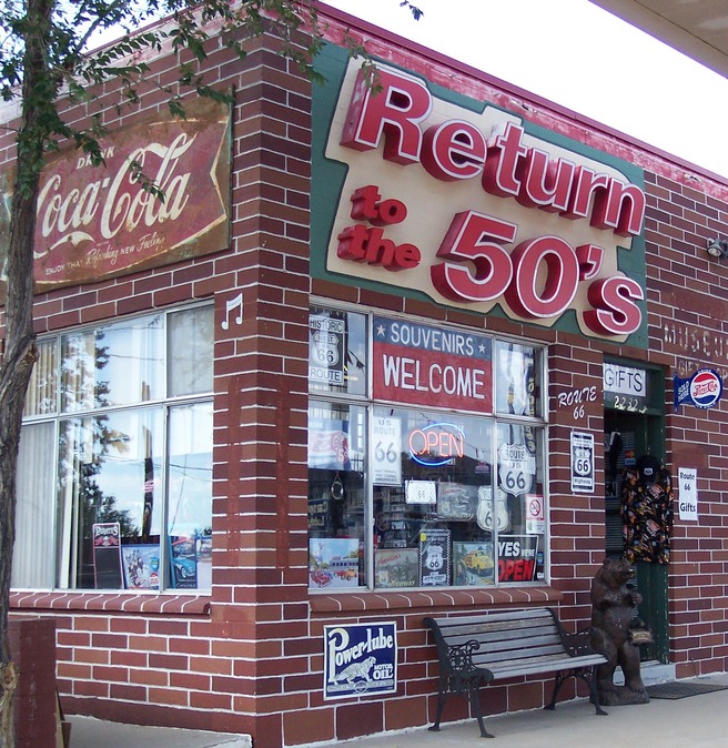 Seligman, AZ: Return to the 50's on Historic Route 66 in Seligman, AZ