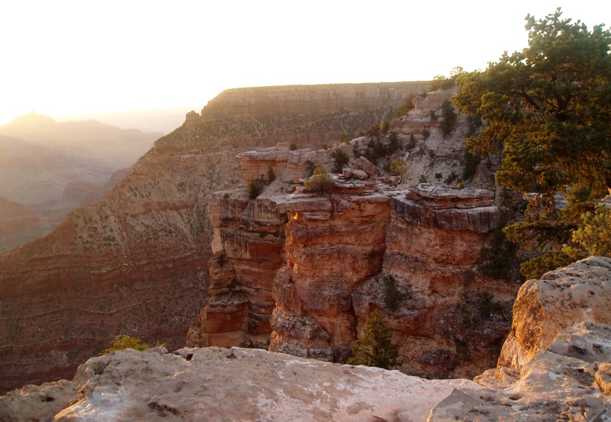 Grand Canyon Village, AZ: Grand Canyon Village, South Rim, Summer AM