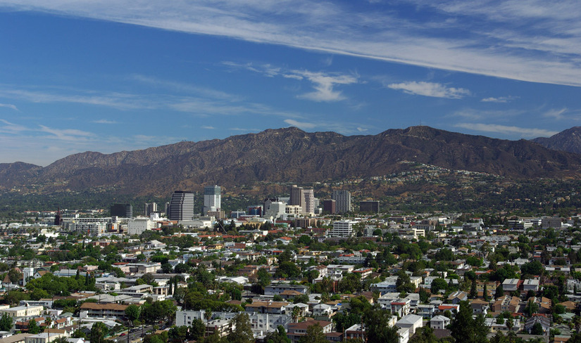 Glendale, CA: from distance