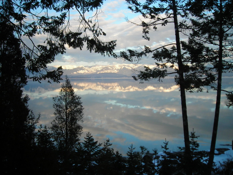 Lakeside, MT: Spring View - Flathead Lake