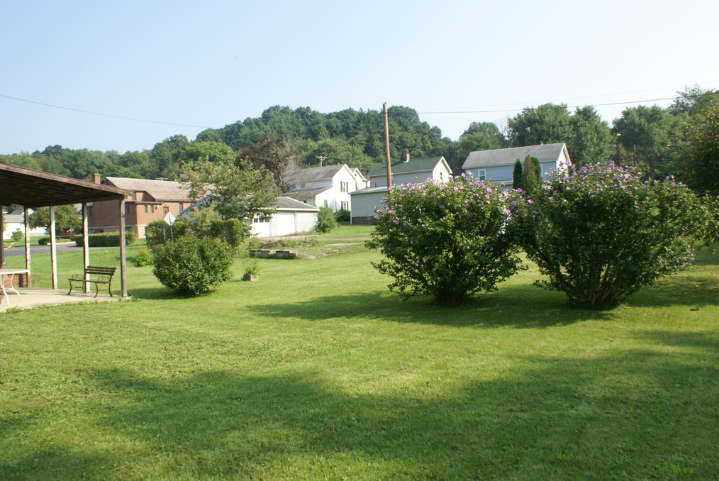 Belle Valley, OH: Church parking lot, taken from dad's back yard