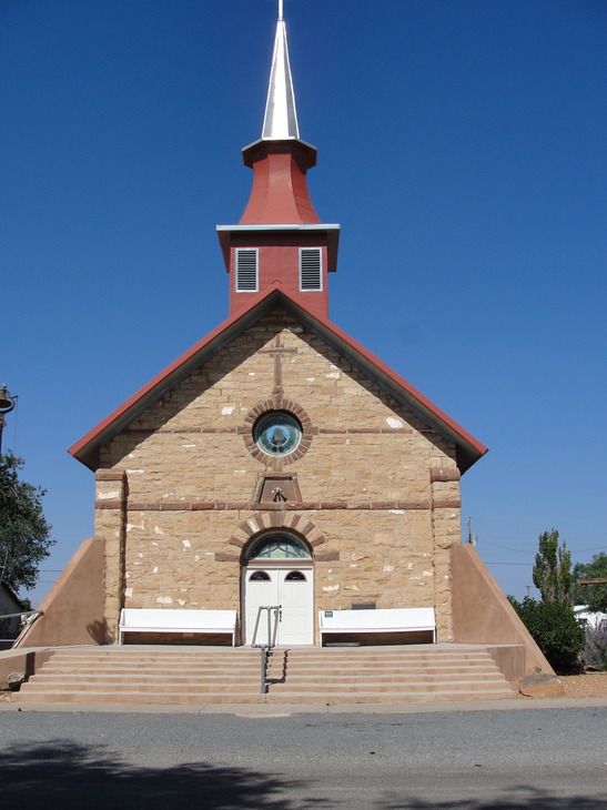 Willard, NM Renovated church in Willard photo, picture, image (New