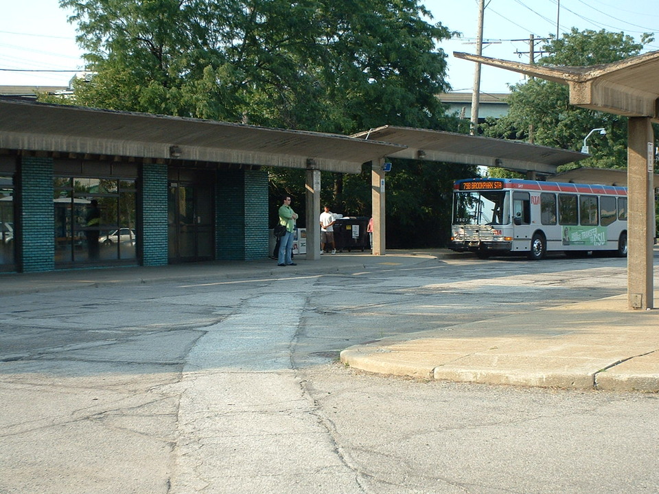 Brook Park, OH: Regional Transit Authority (RTA) station, Brook Park, Ohio.