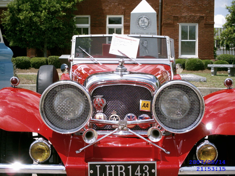 Nashville, GA: Beautiful cars featured at our monthly First Thursday event on the town's square...