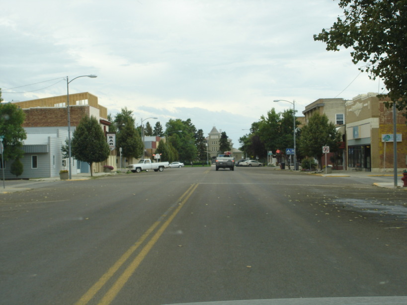 Choteau, MT: Main Street of Choteau, Mt