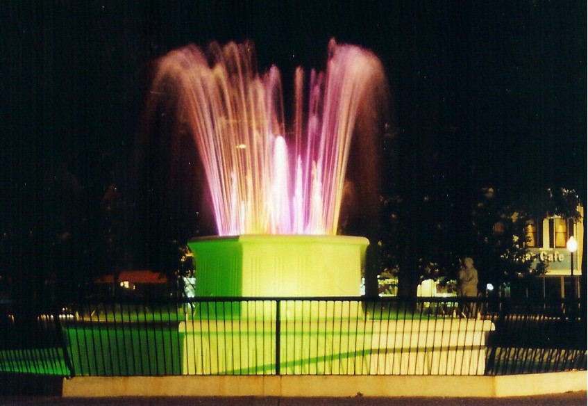 Washington, IA: Centennial Fountain- Central Park Washington Iowa