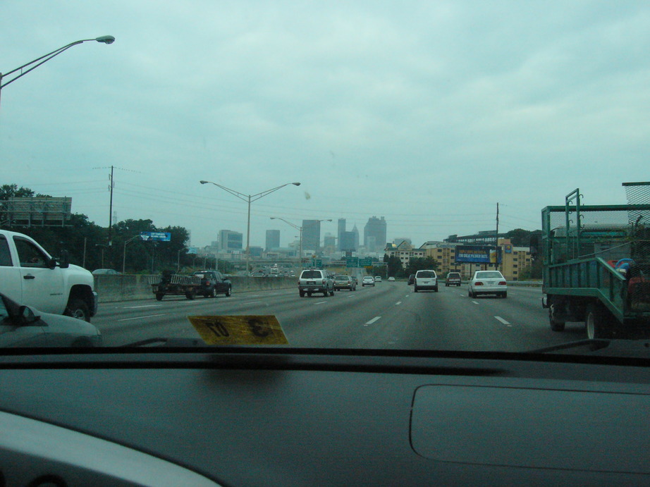 Atlanta, GA: I-75 North, going into Atlanta, GA
